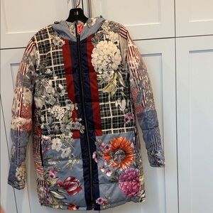 Johnny Was size Medium ladies REVERSIBLE puffer Jacket